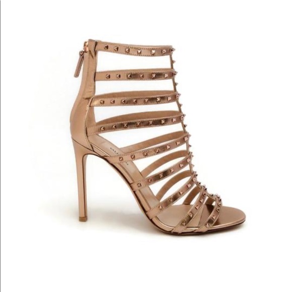 Valentino Rock Stud Cage Sandals - Picture 7 of 11